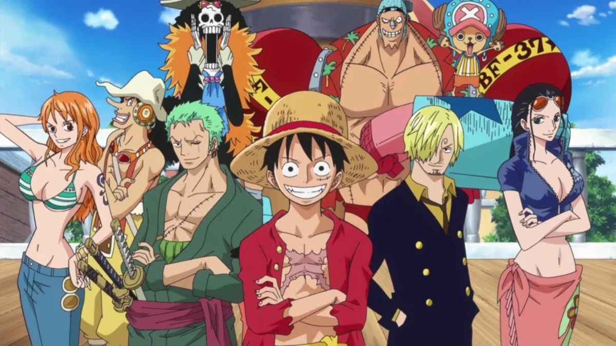 Luffy y sus nakamas